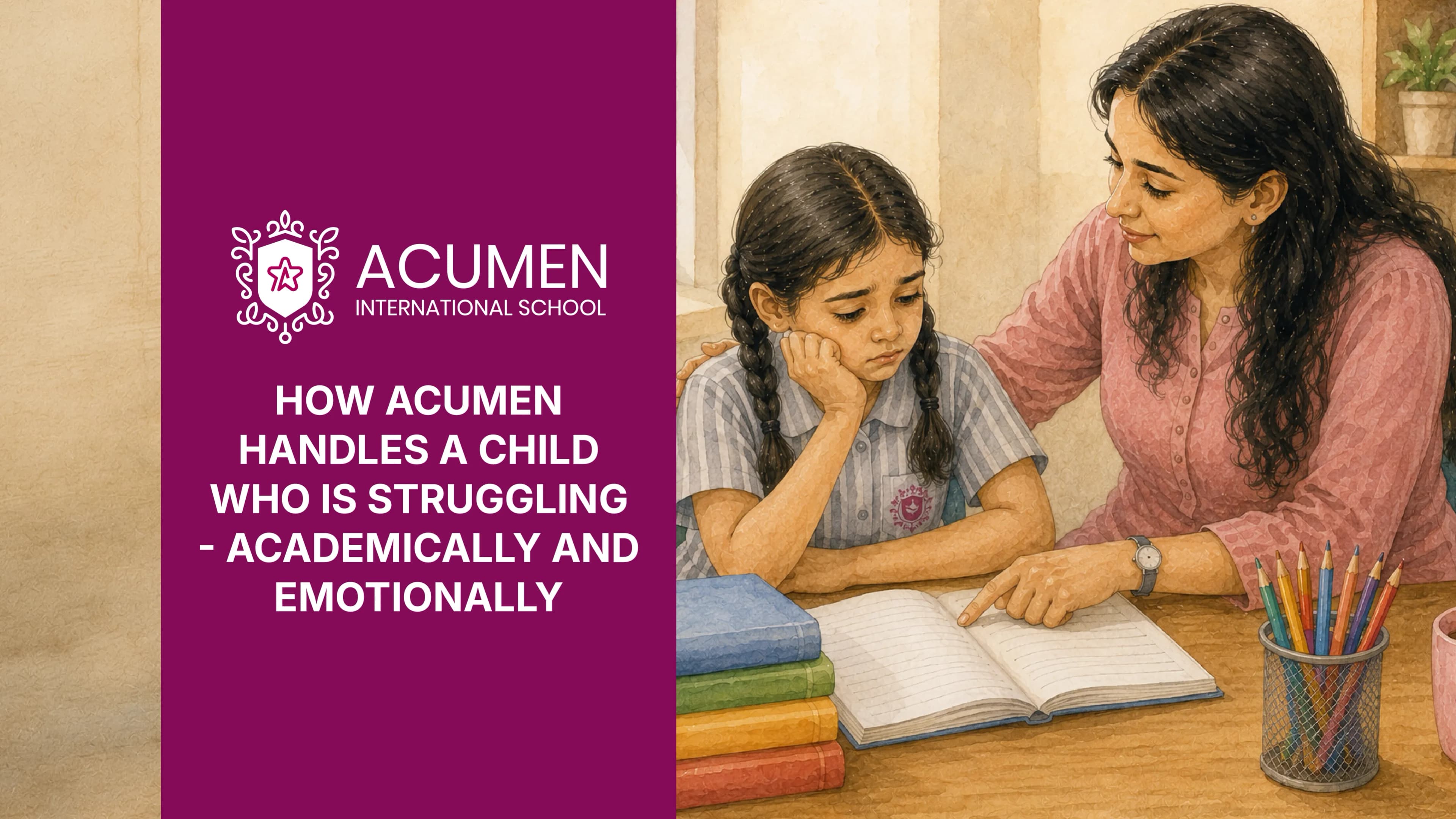 How Acumen Handles a Child Who Is Struggling - Academically and Emotionally