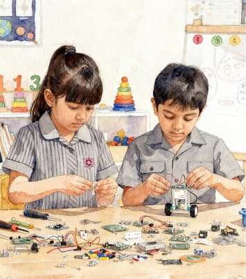 Coding, robotics, and design thinking for problem-solving