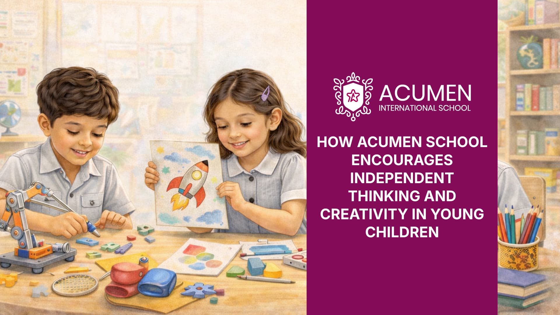 How Acumen School Encourages Independent Thinking and Creativity in Young Children