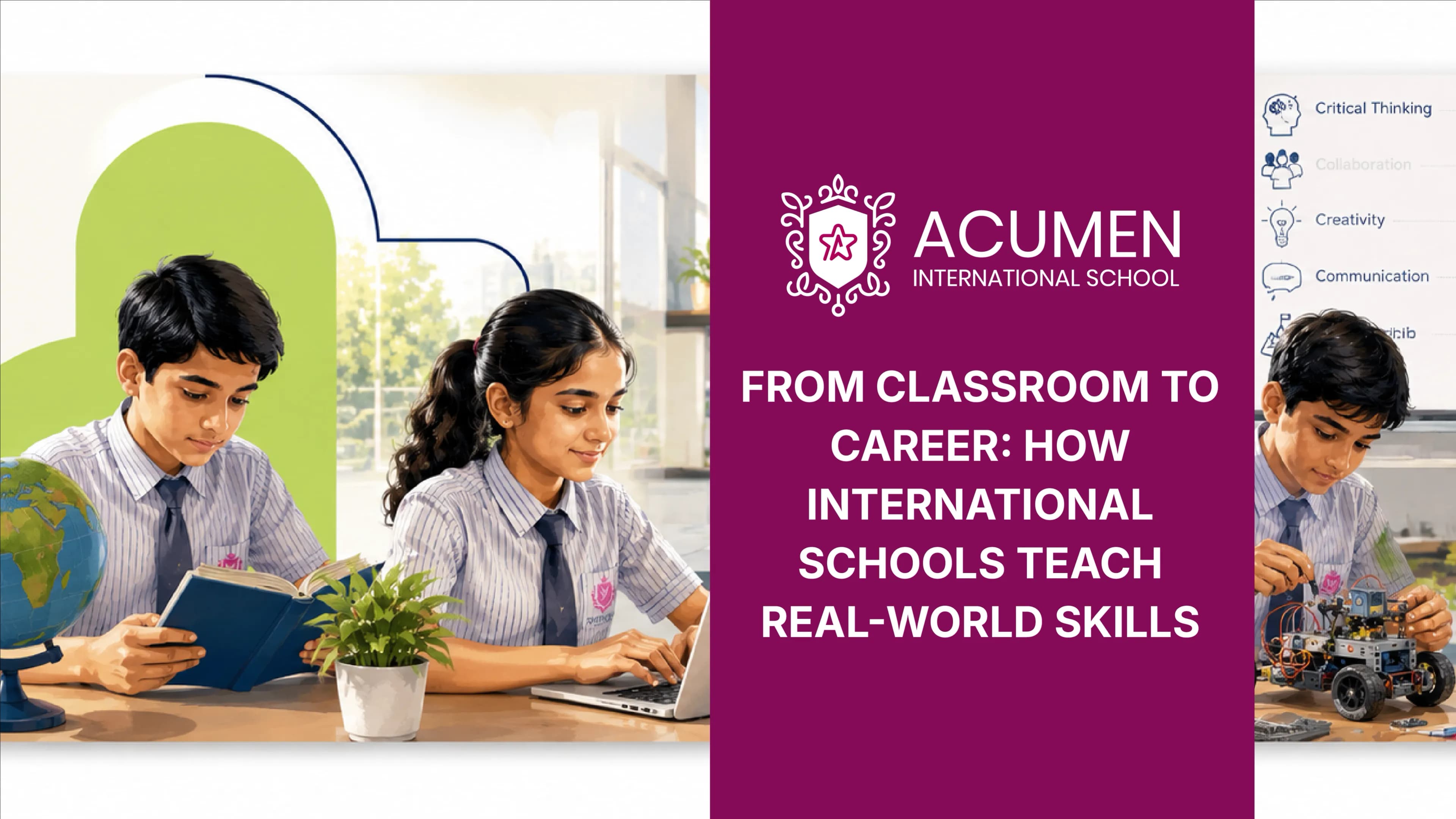 From Classroom to Career: How International Schools Teach Real-World Skills
