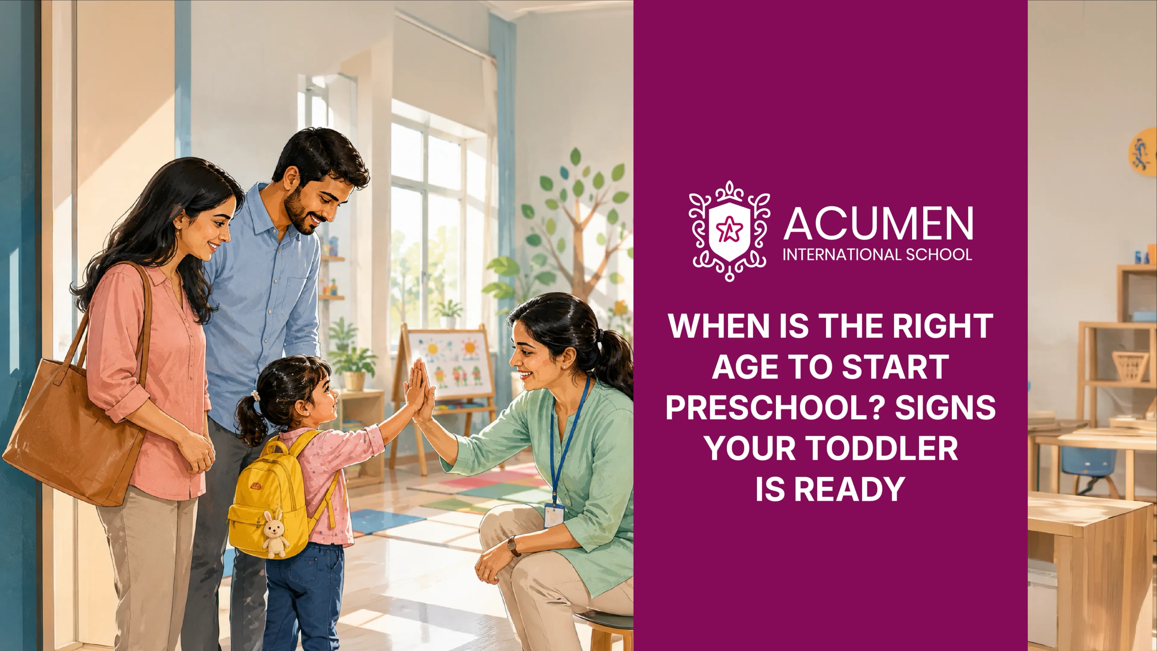 When Is the Right Age to Start Preschool? Signs Your Toddler Is Ready